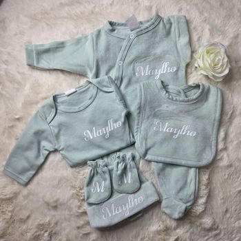 Ensemble bébé 5 pièces 100% coton