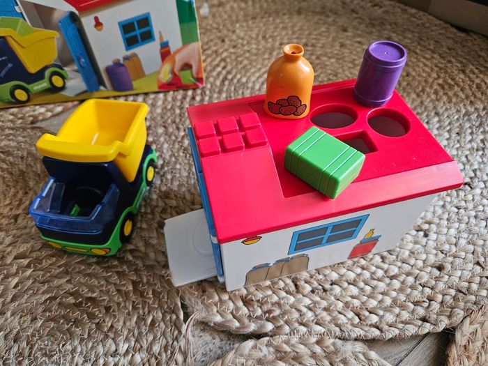 Playmobil 123 6759 camion benne et ferme