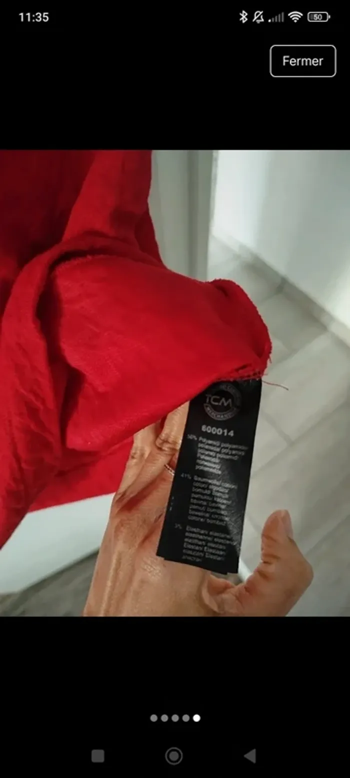 Robe rouge 38/40 - photo numéro 4