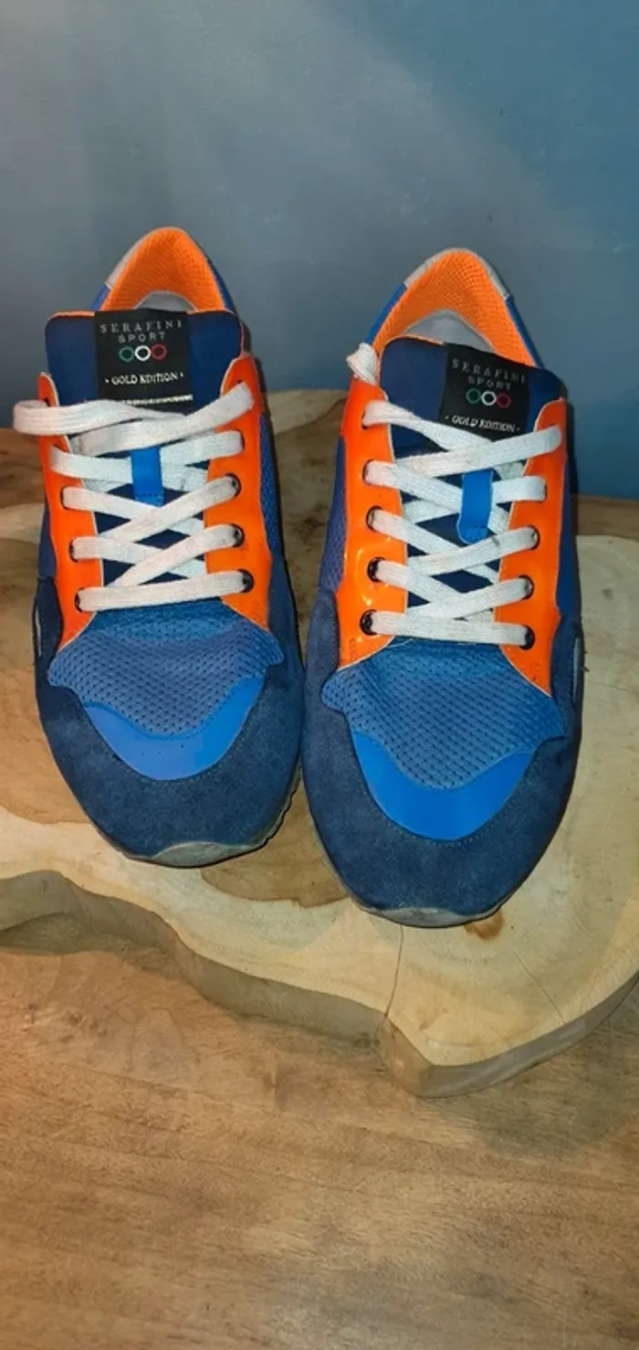 👟 Serafini Sport Gold Edition – Baskets homme taille 43 - photo numéro 2