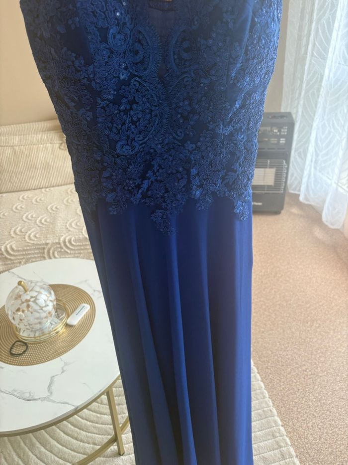 Robe soirée bleu - photo numéro 3