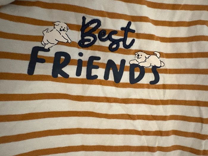 T-shirt manches longues marinière - photo numéro 2