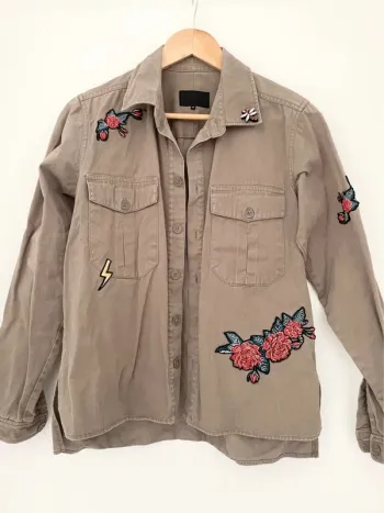 Chemise veste kaki seven sisters M