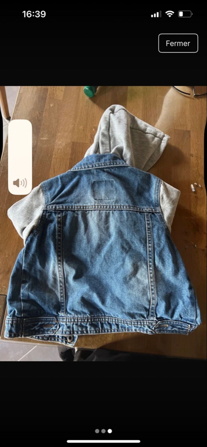 Veste en jean quatre ans - photo numéro 2