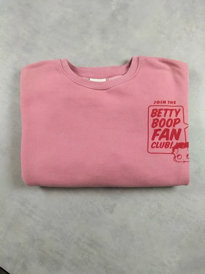 Sweat Betty Boop Pull&Bear – Taille S