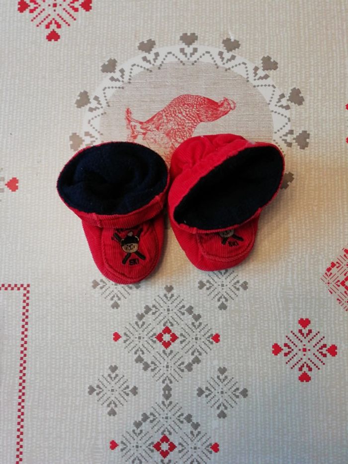 Chaussons Teddy 6/9 mois - photo numéro 4