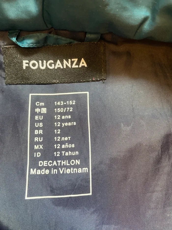 Doudoune sans manche taille 12 ans - photo numéro 4