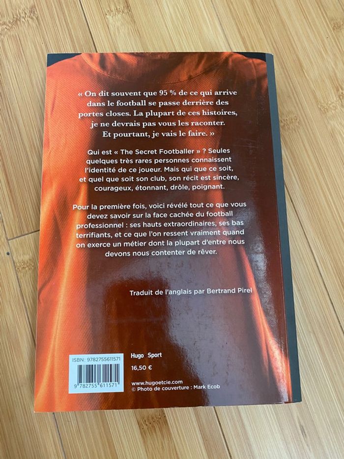 Livre the secret footballeur - photo numéro 2