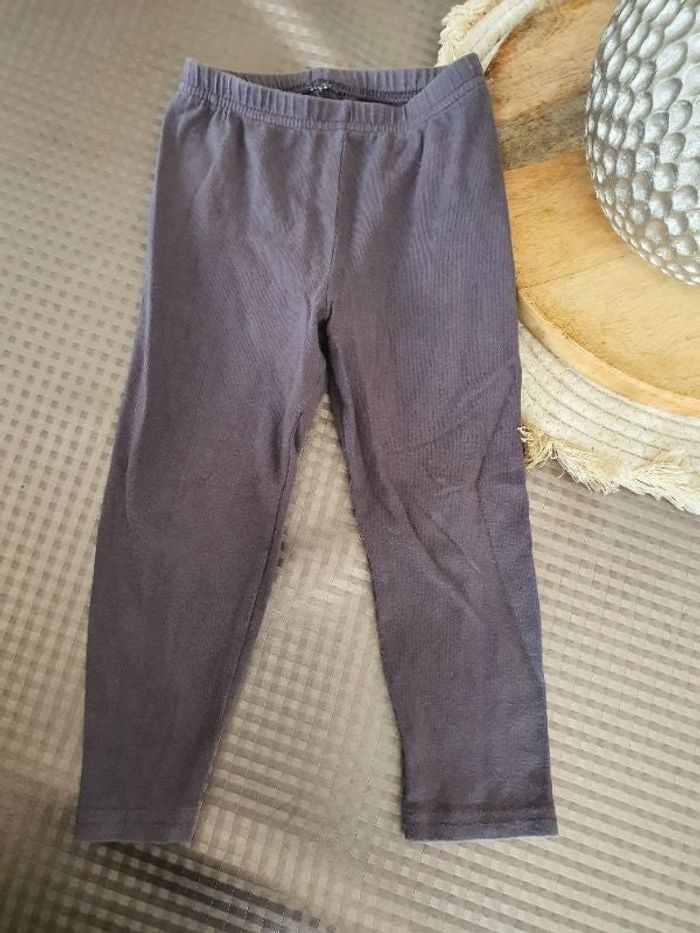Legging gris 2 ans