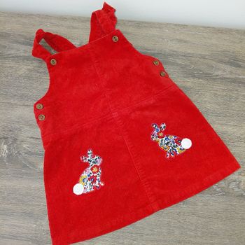 Sergent Major- robe velours cotelé 18 mois