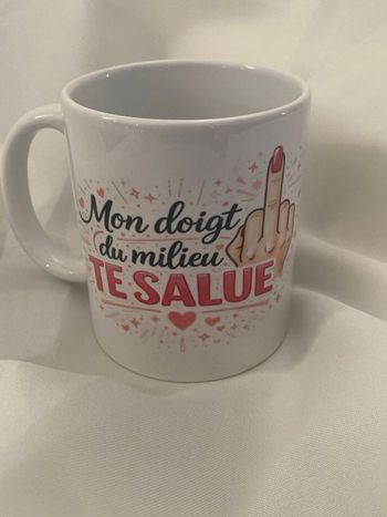 Tasse mon doigt