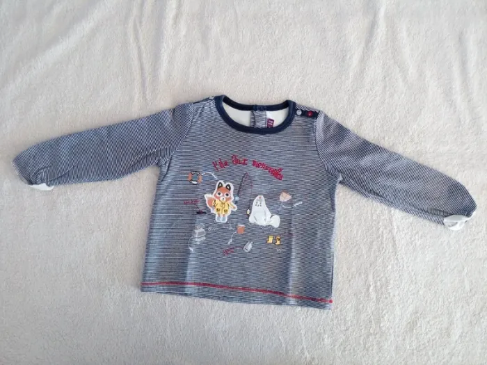 Tee-shirt Sergent Major 12-18 mois (réf interne A8)(familleac72)