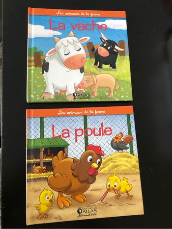 2 livres la vache et la poule