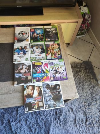 Jeux Xbox et wii