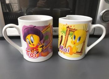 Lot de 2 mugs 
