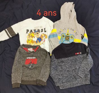 Lot pull 4 ans