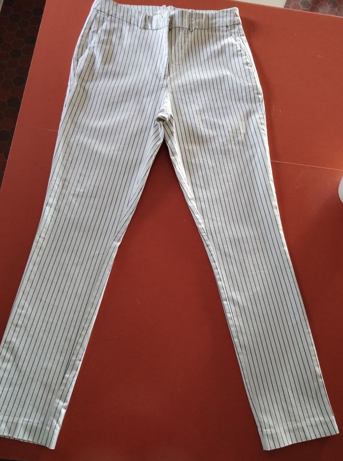 Pantalon rayé H&M