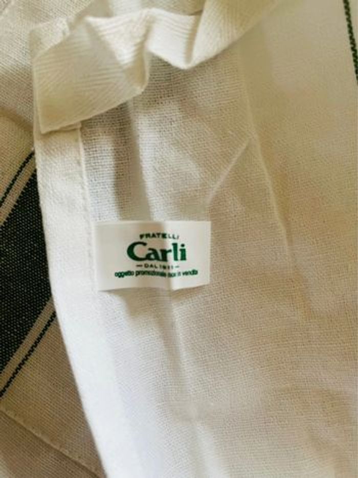 Tablier de cuisine blanc brodé Carli - photo numéro 7