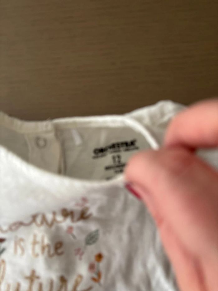 T-shirt manches longues 12 mois - photo numéro 3