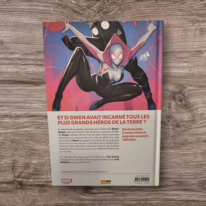 Livre Spider-Man Gwen Gwen- verse Marvel - photo numéro 2