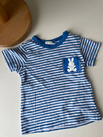 TEE shirt bébé bleu