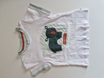 tee shirt bébé garcon 23 mois 