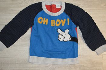 Pull Mickey Disney Orchestra 23 mois - 2 ans