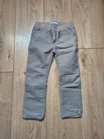 Pantalon en velours doublé gémo beige 4 ans neuf jamais porté