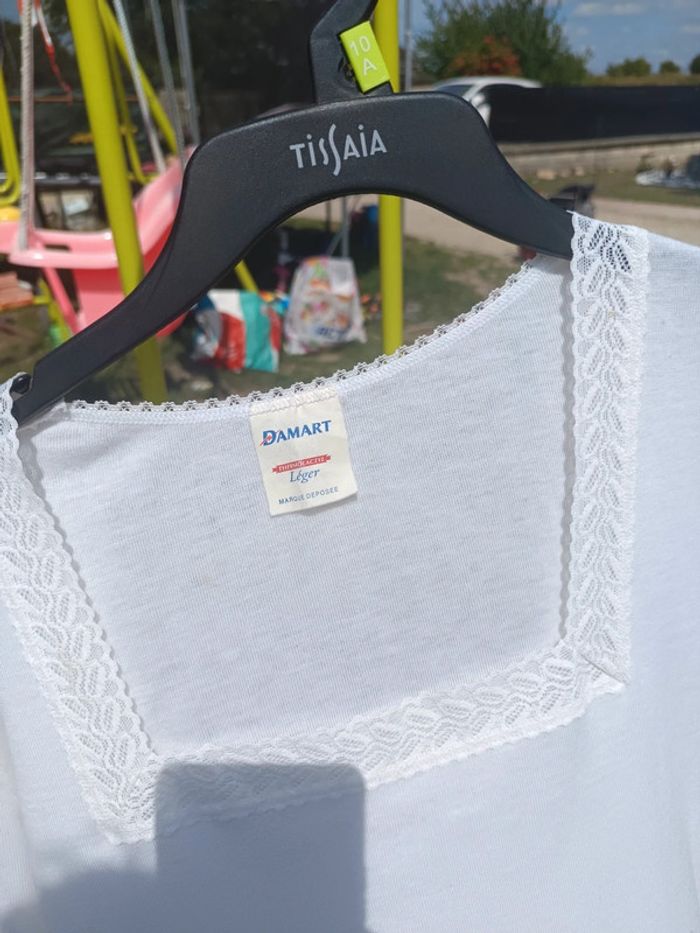 Tee-shirt manche courte damart - photo numéro 2