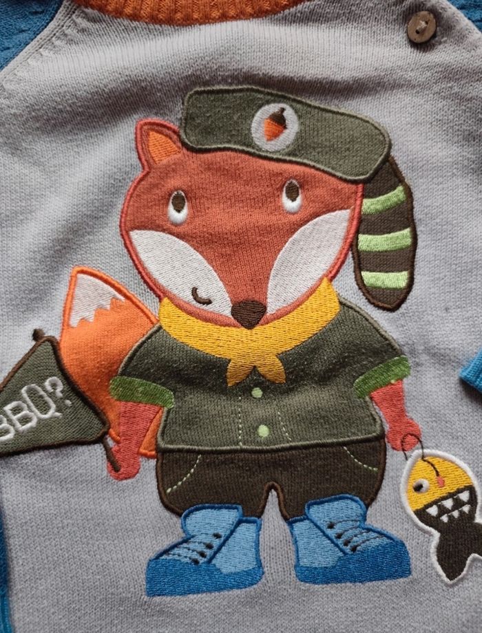 Pull motif renard - photo numéro 3