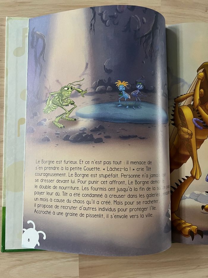 Livre Disney Audiocontes Magiques n°36 – 1001 Pattes – Bon État (Sans Figurines) - photo numéro 6