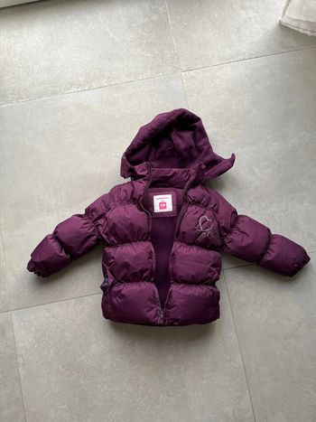 Doudoune blouson violet bien chaude