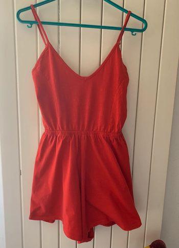 Combi-short rouge taille S ladieswear