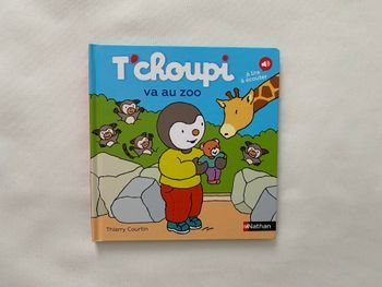Livre T'choupi va au zoo Nathan