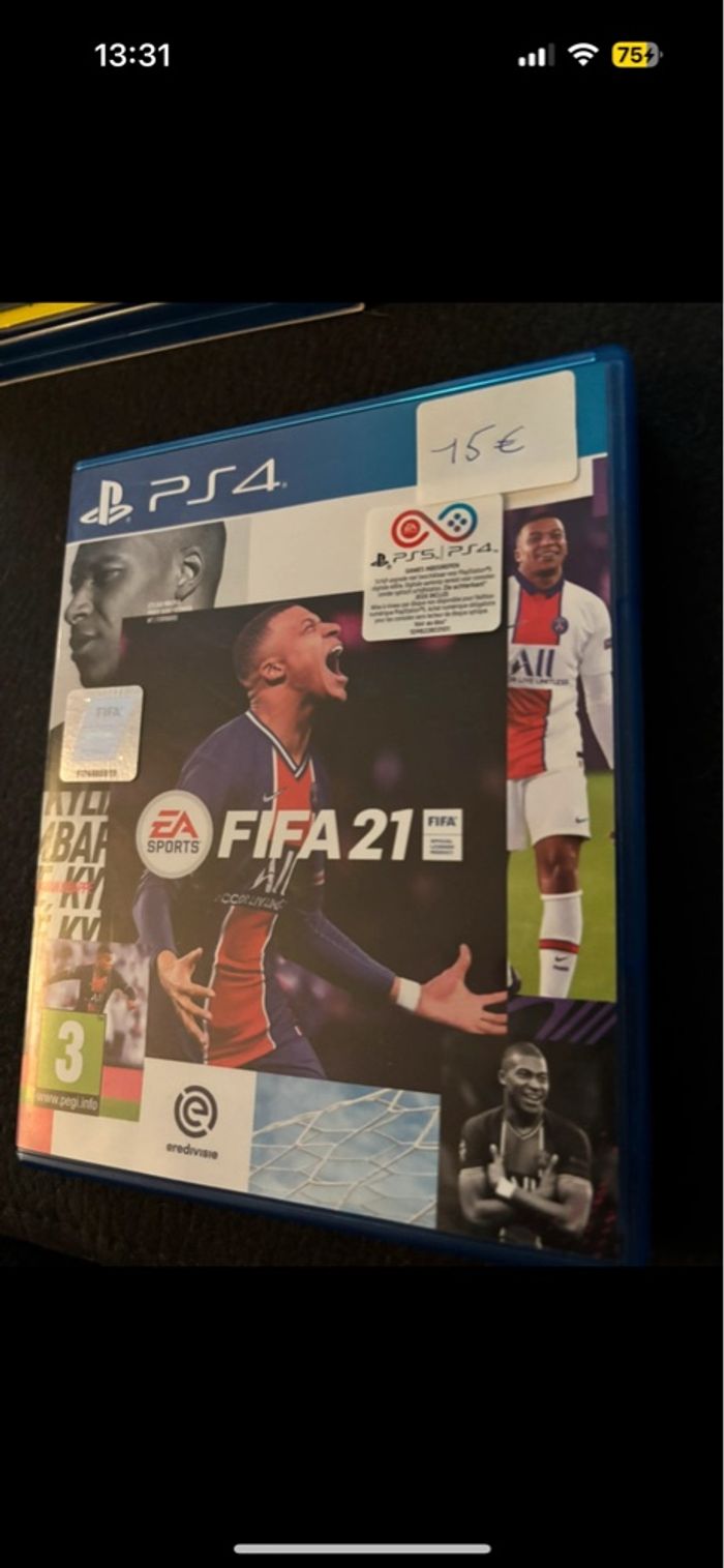 Jeu ps4 Fifa21