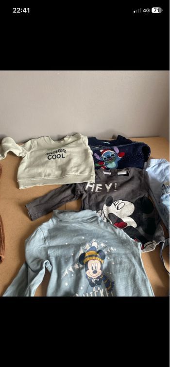 Lot vêtements  garçon 6 mois 