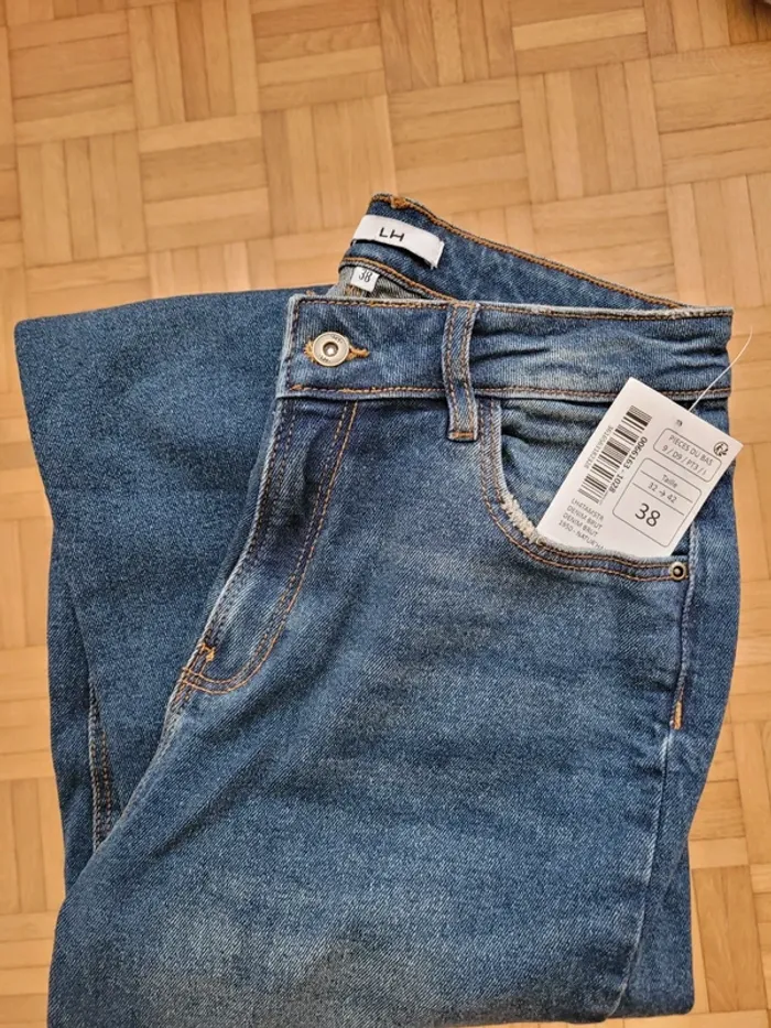 Jean straight bleu