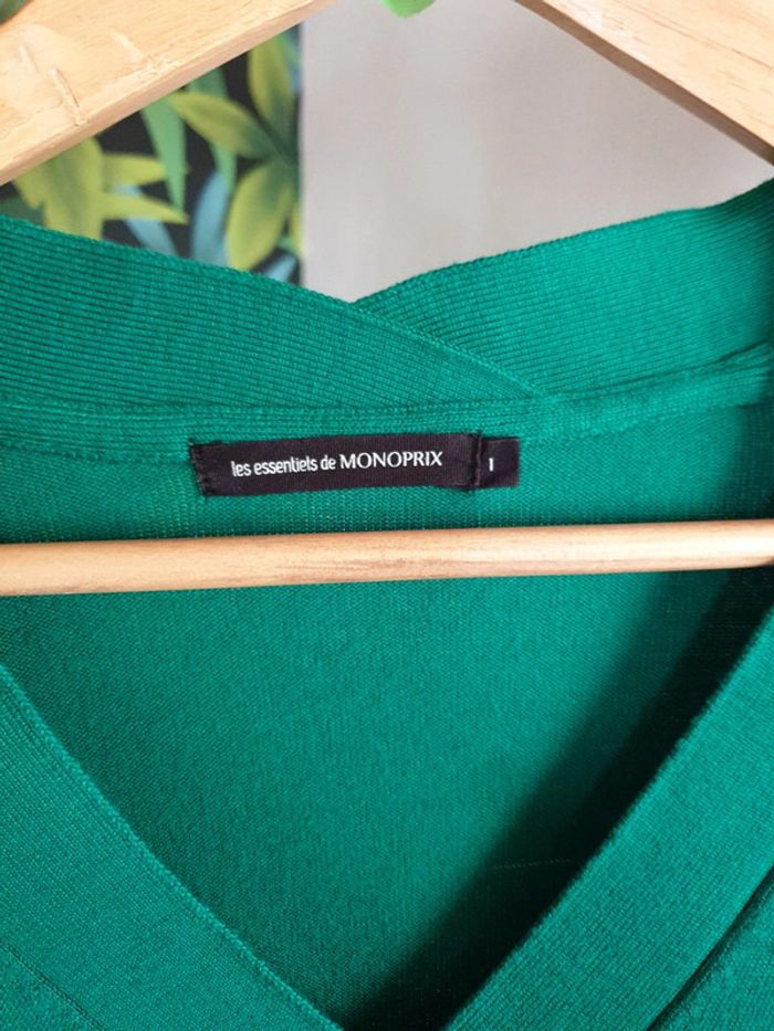 Pull vert printemps - photo numéro 2