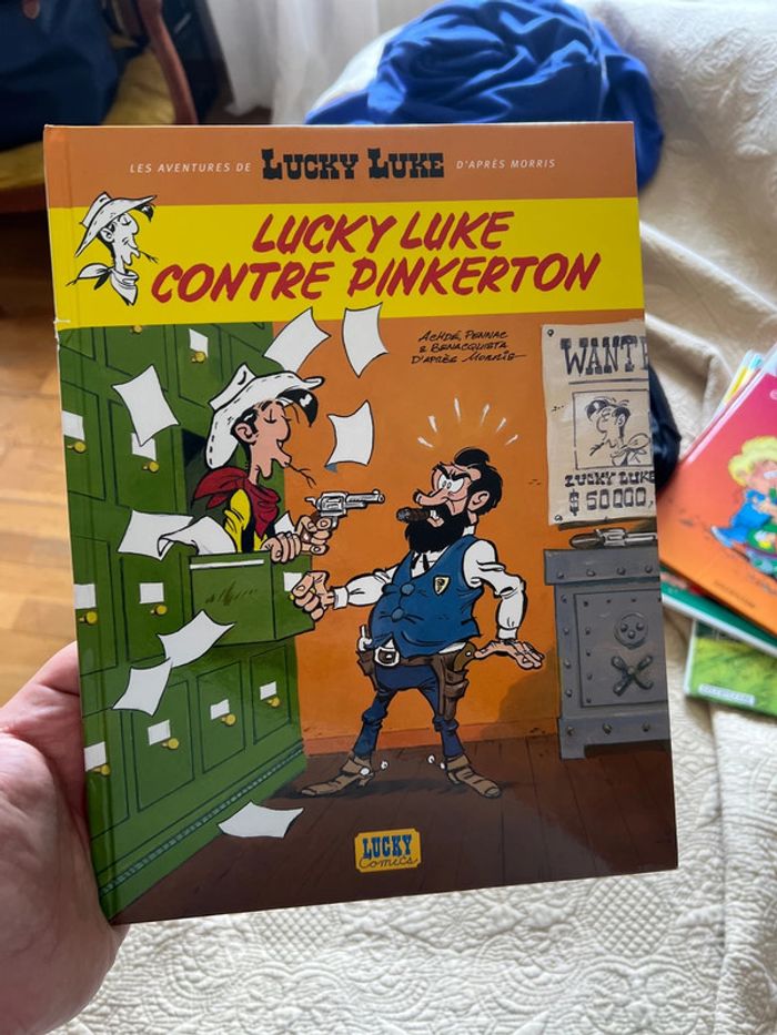 Lucky Luke contre Pinkerton