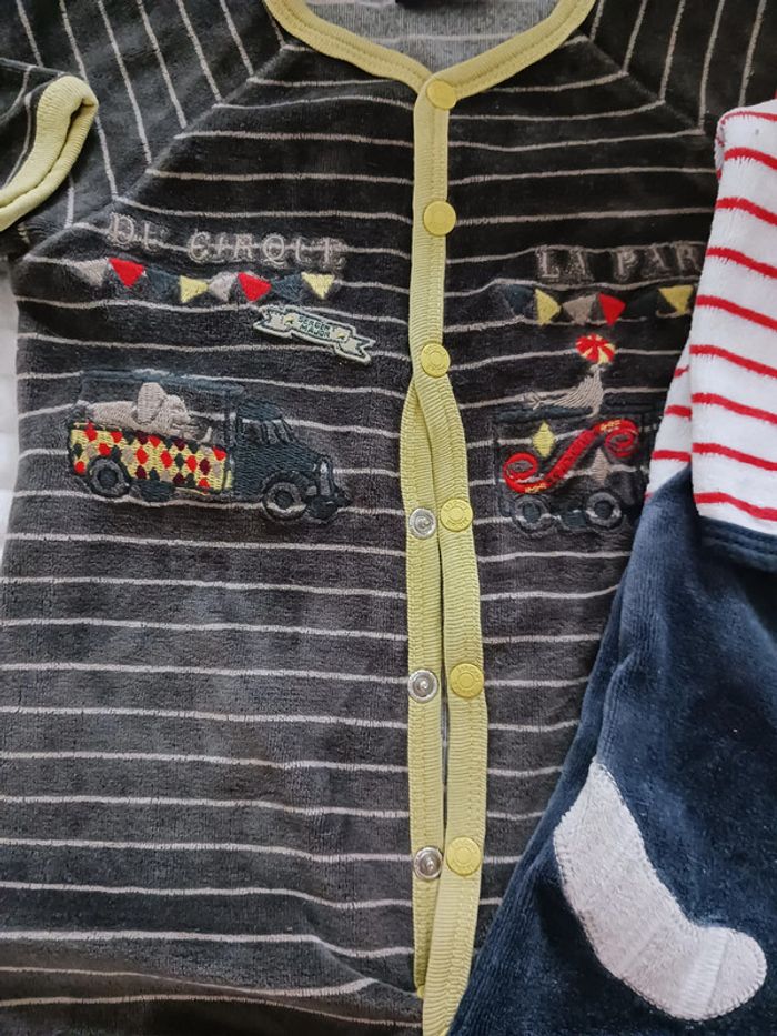 Lot de 2 pyjamas 6 mois - photo numéro 4