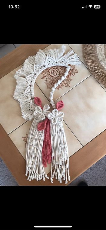 Magnifique macramé  fait main !