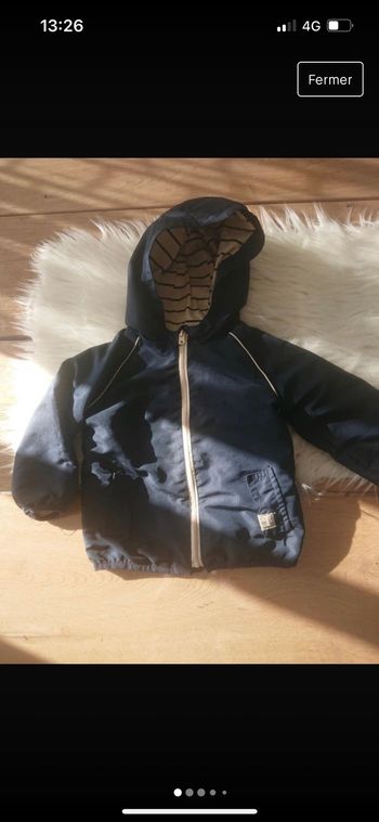 Veste à capuche