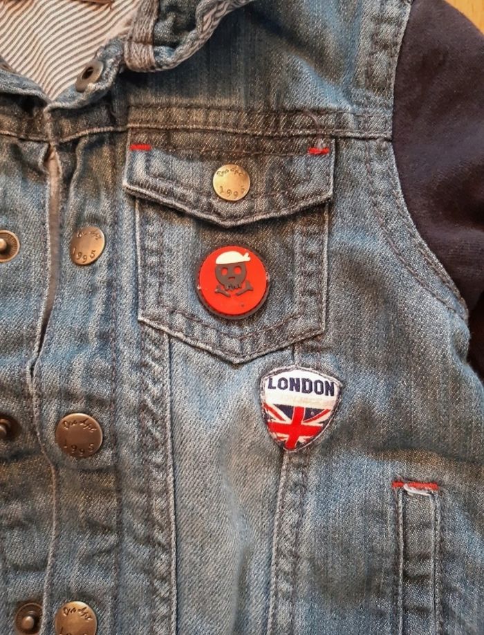 Veste en jean (9M) - photo numéro 3