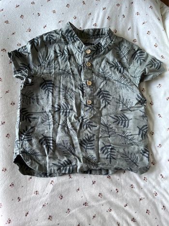 Chemise légère manche courte 6 mois