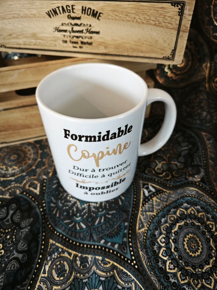 Tasse Idée Cadeau Amitié - Formidable Copine - photo numéro 4