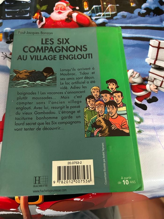 Les six compagnons au village englouti de Paul-Jacques bonzon - photo numéro 2