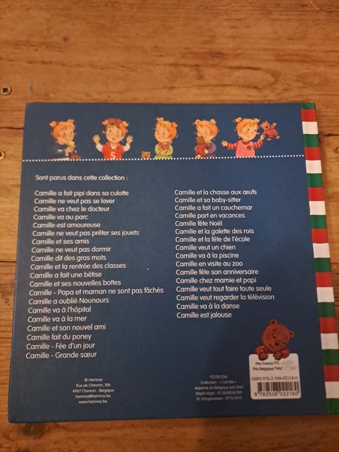 Livre Camille Fête Noël - photo numéro 2