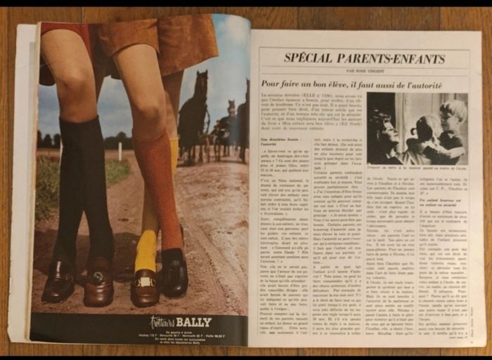 Ancien magazine Elle 1968 N°1187 vintage - photo numéro 2