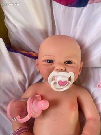 : Bébé Reborn "Full Silicone" - Entièrement souple et réaliste