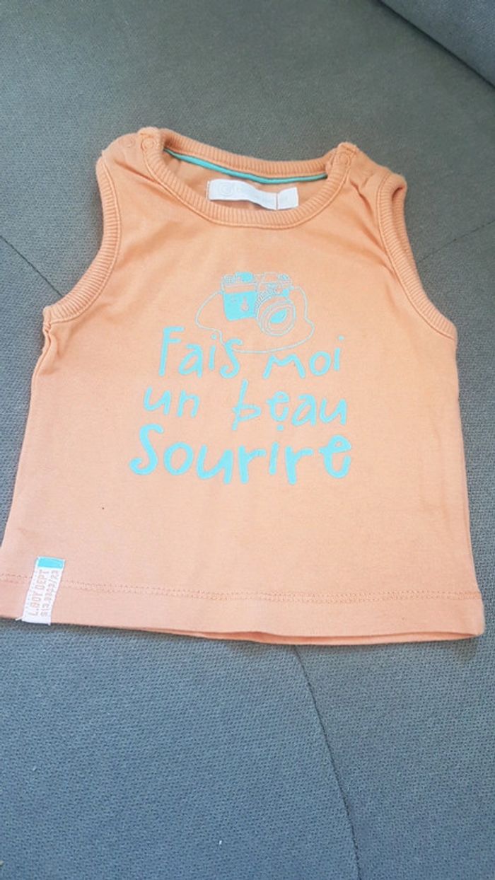 débardeur 3 mois